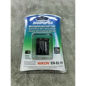Digipower BPNKL19 Camera Rechargeable Battery Nikon EN-El19 New And Sealed
